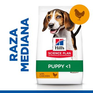 Hill's  Science Plan Puppy Medium Frango ração para cães